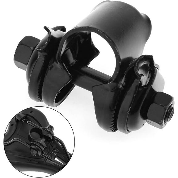 Black Bicycle Bike Saddle Seat Bolt - Seatpost Post Clamp Mount Bracket