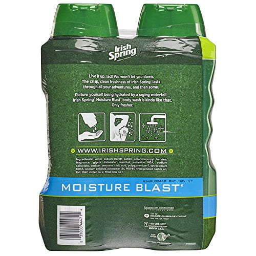 Irish Spring Moisture Blast, Moisturizing Body Wash 18 fluid ounce