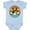 AE-Light Blue, variant on Inktastic Bicycle Vintage Cyclist Sunset Boys or Girls Baby Bodysuit