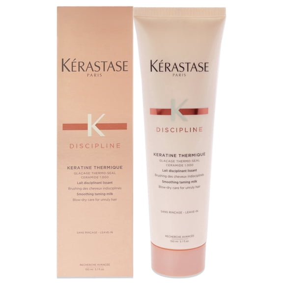 Discipline Keratine Thermique Smoothing Taming Milk Anti-Frizz by Kerastase for Unisex - 5.1 oz Anti-Frizz
