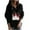 Black#4, variant on Viikei Plus Size Cardigans for Women Sweater Coat Cardigan Women Cardigans Casual Solid Color Single-Breasted Pocket Hooded Warm Knitted Loose Sweater Coat