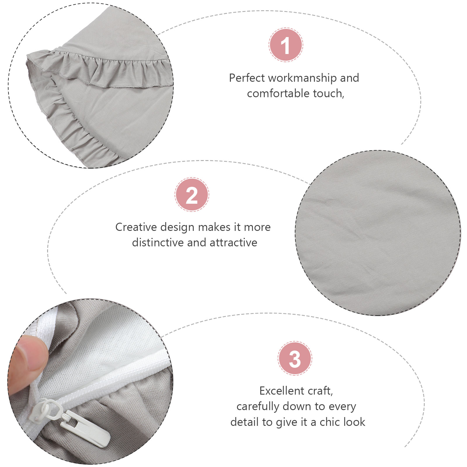 LEORX 1Pcs Infant Rug for Home Interior 39.30X39.30X1.97In