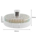 thumbnail image 6 of Tnobhg Aquarium Small Fish Tank Filter Ultrathin Quiet Submersible Aeration Filter Multifunctional Sponge Turtle Tank Round Filter, 6 of 7