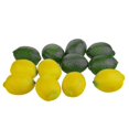 thumbnail image 2 of Large Artificial Lemons And Limes, Realistic Decorative Fake Prop Fruits - Set Of 12, 2 of 4