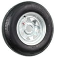 thumbnail image 1 of eCustomrim Mounted Radial Trailer Tire On Rim ST205/75R14 Load Range C 5 Lug Galvanized Spoke Wheel - 6 Year Warranty w/Free Roadside, 1 of 4