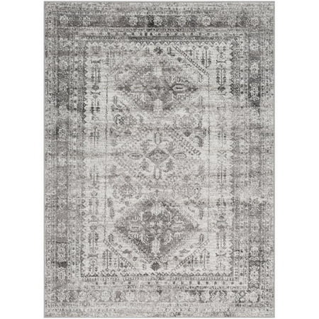 

Surya Monte Carlo MNC-2314 63x87 Rectangle Fabric Area Rug in Light Gray