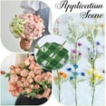 thumbnail image 4 of 3 rollos de cinta floral verde de 90 yardas x 0,47 pulgadas, 3 colores, cinta adhesiva decorativa para floristería, envoltura para tallos de flores, arreglos florales para bodas, 4 of 6