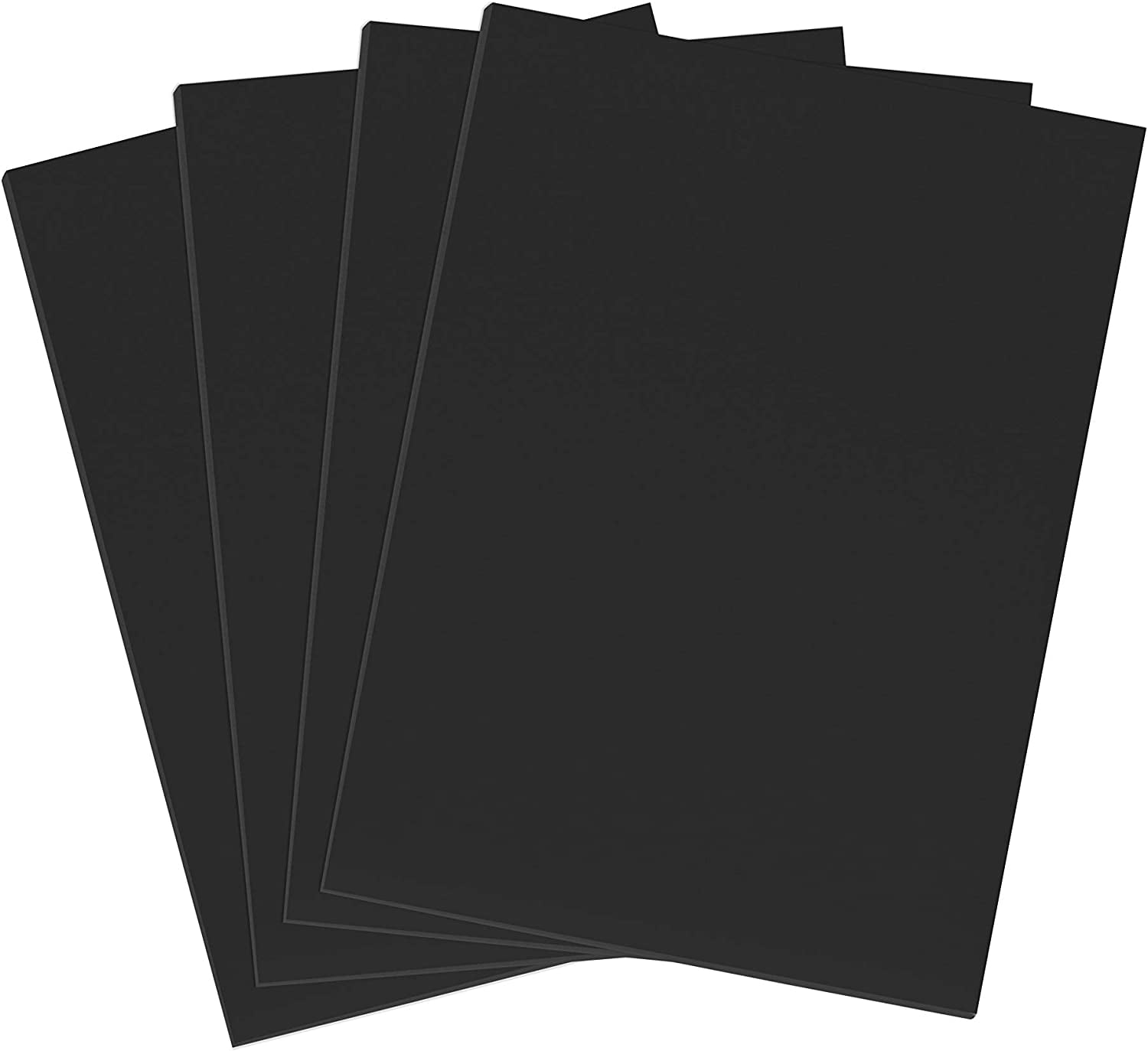 Houseables Foam Sheets, Art and Craft Supplies, Black, 6mm Thick, 9 x 12 inch, 1