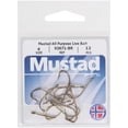 thumbnail image 2 of Mustad Baitholder Hook (Bronze) - Size: #6 12pc, 2 of 7