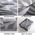 thumbnail image 2 of Kzaei Waterproof Outdoor Rug, 8'x10' Reversible Plastic Camping Area Rugs, 2 of 8