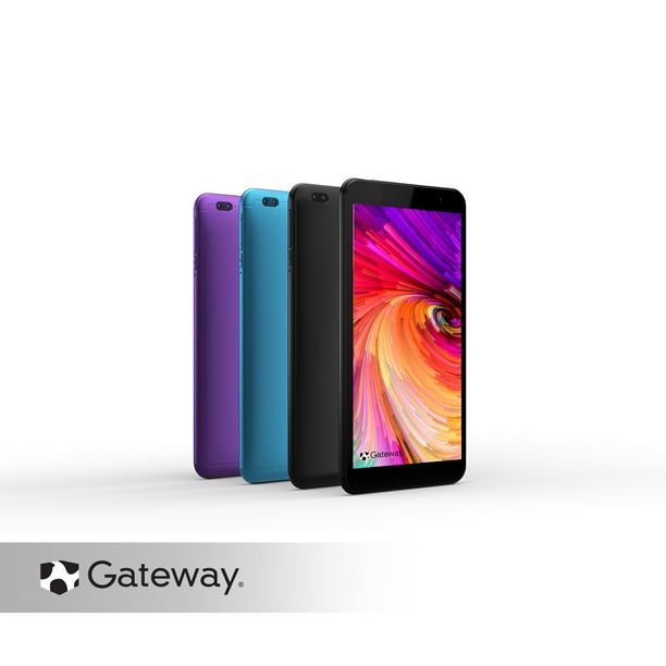 gateway 8 tablet quad core 32gb storage 2gb memory 0 3mp front camera 2mp rear camera usb c sound id android 10 go edition black