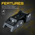 thumbnail image 5 of Xprite Black Aluminum Hood Latch Kit with Hollow shape for 2007-2018 Jeep Wrangler JK & 2018+ Jeep Wrangler JL, 5 of 8