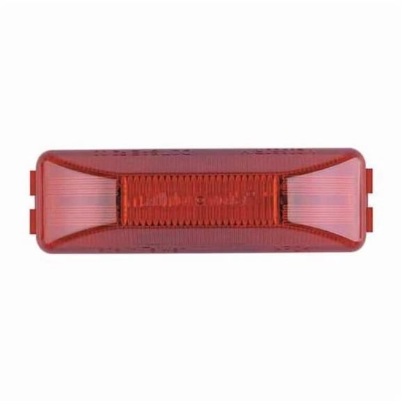 Maxxima Clearance Light, LED, Red, Rect, 3-3/16 L M20350R