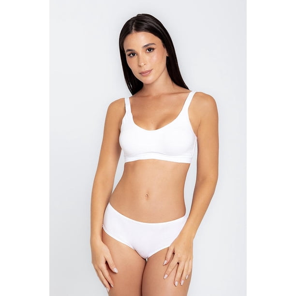 Panty hipster (6568) blanco L