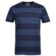 thumbnail image 1 of American Rag - Camiseta básica de rayas jaspeadas para hombre, azul, extragrande American Rag  Camiseta básica, 1 of 2