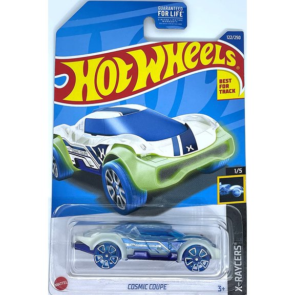 Hot Wheels 2022 - Cosmic Coupe - X-Raycers 1/5 [White] 122/250