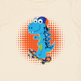 thumbnail image 4 of Inktastic Skateboard Dinosaur for Boys Boys Baby T-Shirt, 4 of 5