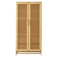 thumbnail image 3 of Solid Wood Wardrobe Rattan Doors, 3 of 6