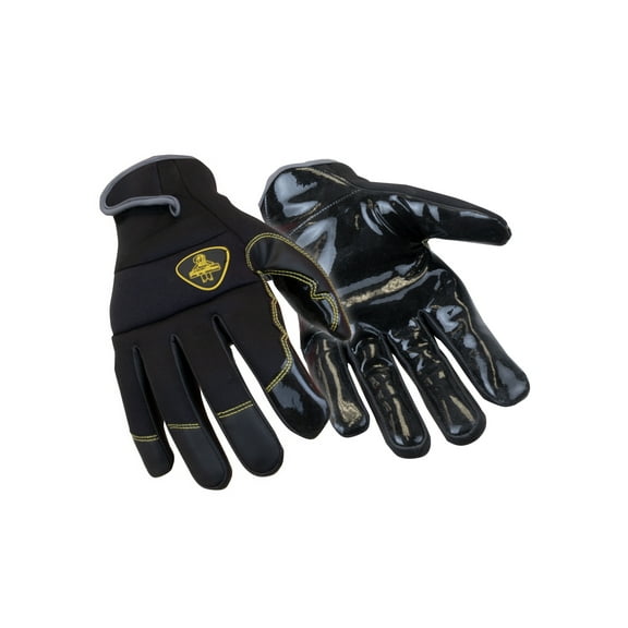 RefrigiWear Grip Gladiator Insulated Gloves - Heavy-Duty, Water-Resistant, Durable Non-Slip Cold Weather Work Gloves