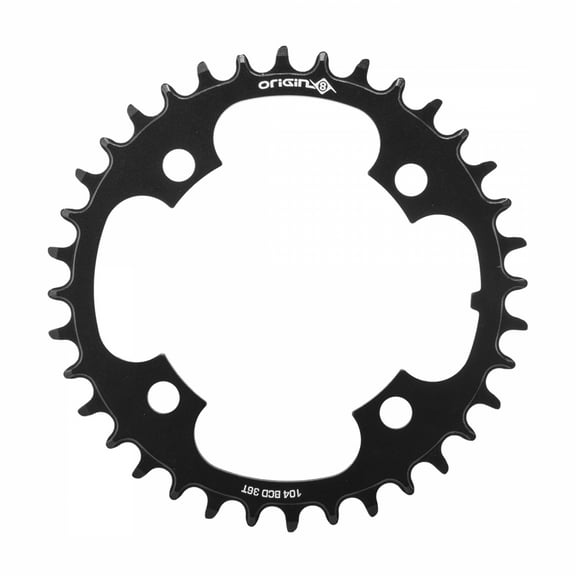 Origin8 Thruster 1x Chainring 36t 1x 104 BCD 4-Bolt 10/11/12-Speed Aluminum Blk