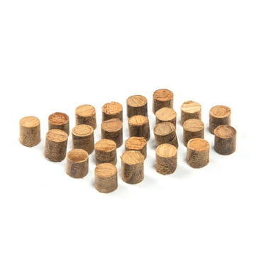 WHITECAP 60155-100 Teak Plugs - 1 In., Pack of 100