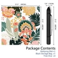 thumbnail image 2 of Stylish Boho Mahjong Mat Measuring 31.5 Inches Square Crafted from Rubber with Anti-Slip Properties and Noise Reducing Function for Cards Board Games, 2 of 5
