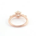 thumbnail image 6 of solitaire jewels 1.5CT Round Moissanite Nature Inspired Engagement Ring For Women, 14K Rose Gold, 6 of 7