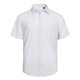 thumbnail image 3 of Camisa de hombre J.VER de lino, manga corta, botones, blanca, XL, 3 of 5