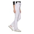 thumbnail image 3 of DKNY JEANS Womens White Denim Pocketed Zippered Flare Slim High Waist Jeans 28\6, 3 of 4