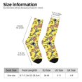 thumbnail image 2 of Logiee Ducks Print Adult Socks for Men & Women,Calf Socks, Ankle Socks,Boots Socks,Breathable Casual Sock,Unisex Crew Socks, 2 of 6