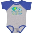 thumbnail image 3 of Inktastic My Mawmaw Loves Me Cute Elephants Boys or Girls Baby Bodysuit, 3 of 5