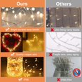 thumbnail image 3 of 300 LED Curtain Lights USB Plug 8 Modes Christmas String Lights with Remote Control for Bedroom, Indoor, Outdoor, Wedding, Party Decoration, 3 of 5