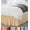 Beige, variant on 2026 New Queen Size Wrap Around Ruffle Bed Skirt, 16 Inch Drop, Adjustable Buckle & Elastic Belt, Brushed Microfiber, Machine Washable, Fade & Wrinkle Resistant, Spa Blue