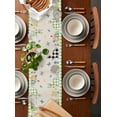 thumbnail image 4 of Easter Bunny Egg Plaid Flower Table Runners Modern Wedding Tablecloths Party Decor Table Runner Easter Decorations for Home, 4 of 6
