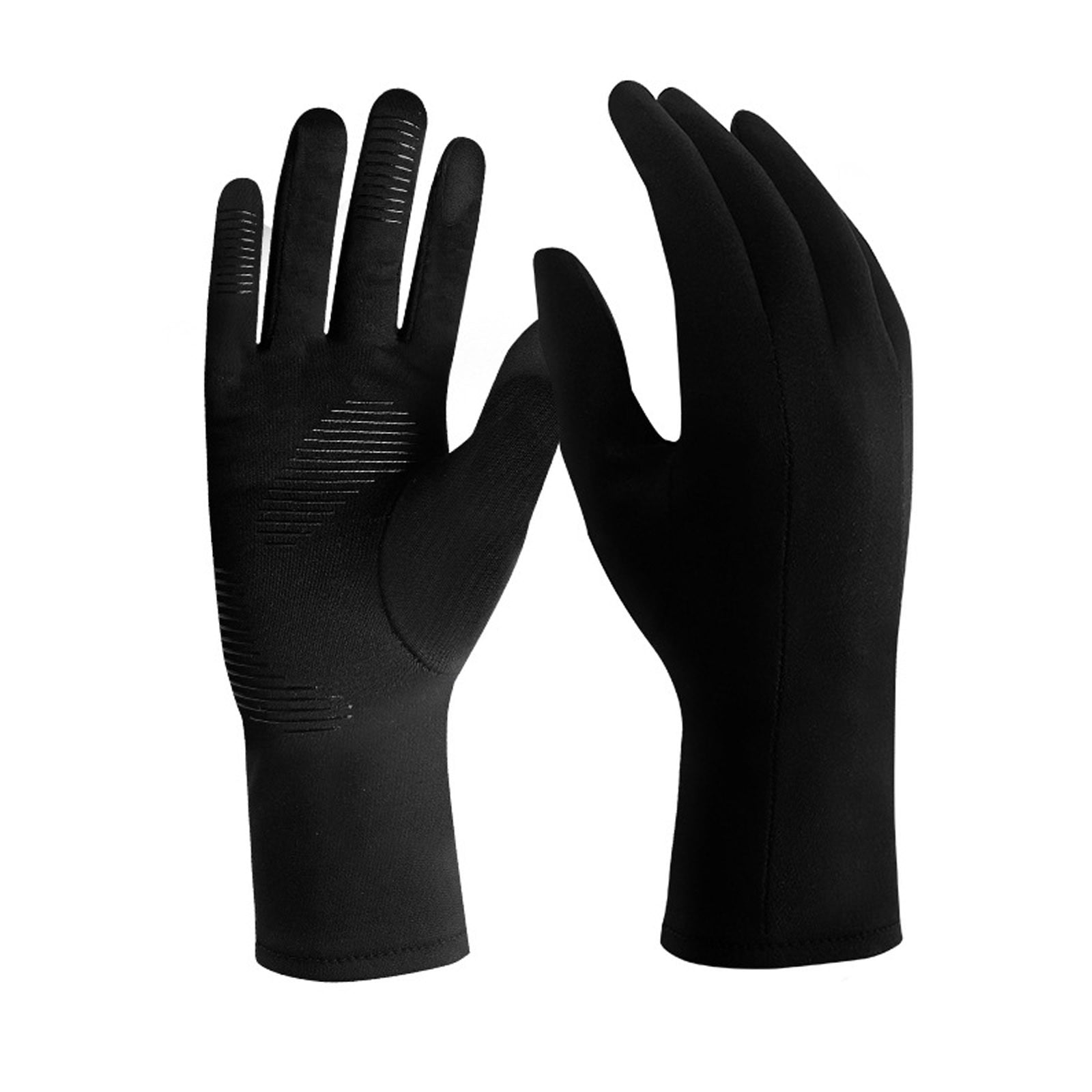 Mens Winter Plus Velvet Thickening Sports Riding Non-slip Gloves Waterproof D2N5 