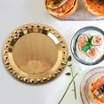 thumbnail image 4 of Platos de postre Patrón tallado Bandejas de joyería vintage Platos de pastel para fotografía Bandeja Prop Postres Cocina Fiesta de cumpleaños, 4 of 8