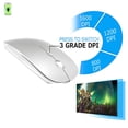 thumbnail image 2 of Ratón Bluetooth KLO recargable para MacBook/portátil plateado, 2 of 7