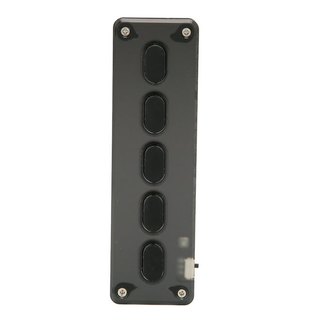 Programmable Keypad 5 Keys, Dual Mode Connection, Mini Portable Keyboard, 5 Key Silicone Silent Keyboard, Computer Universal. 200mah