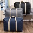 thumbnail image 2 of CSChome Quilt Storage Bag Smooth Zipper Quilt Storage Folding Widen Handle Large Capacity Travel House Blanket Storage, 2 of 7