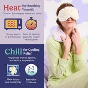 Warmies Heating Pad Wrap, Microwavable Neck and Shoulder Weighted Plush Heat Pad, Curly Gray