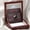 14k White Gold Finish, variant on Proudest Moment is Telling the World That You are My Daughter Gift From Dad Heart Necklace