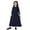 Navy, variant on Toddler Girl Dresses Elegant Long Sleeve Maxi Party Comfort Beach Dresses for Girl,Navy,Size 12-18 Months