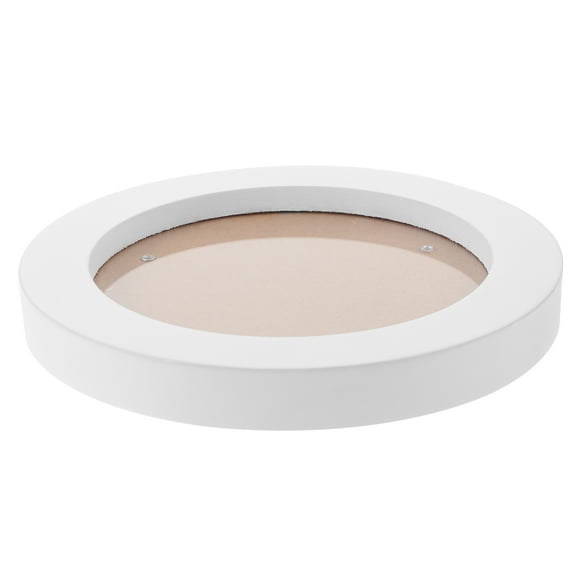 Pawsdot Classic Round Wood Frame Display Photos for Wall Decor 1Pack