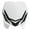 White, variant on Polisport 8670800001 E-Blaze Headlight - White/Black