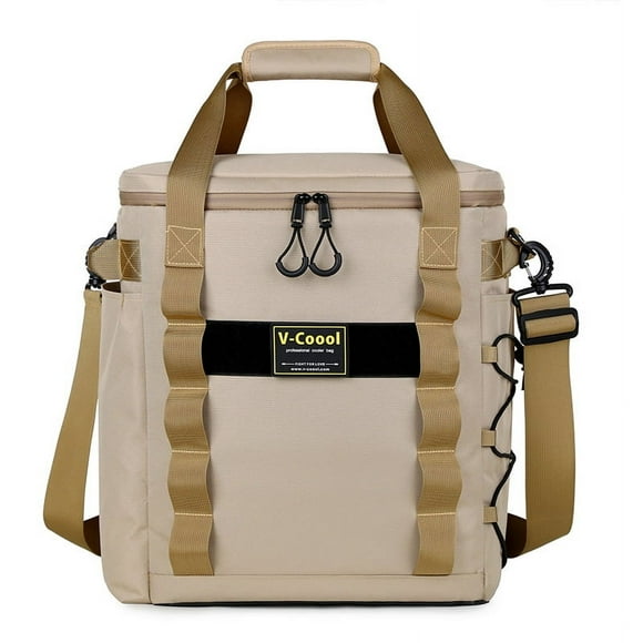 Bolsa de aislamiento grande, bolsa de picnic de tela Oxford impermeable, bolsa de hielo para exteriores, bolsa de aislamiento para automóvil engrosada