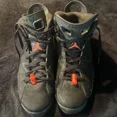 thumbnail image 2 of Ni - ke Ni - ke Air Jordan 6 Retro Infrared Black Mens 10 Shoes Sneakers 2014, 2 of 5