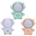 thumbnail image 2 of Luz nocturna de astronauta Led que cambia de color decoración de cabecera Luz nocturna USB (blanca), 2 of 4