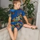 thumbnail image 4 of Balery Colorful Coral Reef Conjunto de Pijama Infantil de Manga Corta con Estampado – Ropa de Dormir de Algodón Suave-Small, 4 of 6