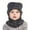GY2, variant on Cozy Winter Hooded Scarf Hat for Children Boys Girls Soft Knit Cold Weather