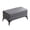 Dark gray, variant on Ottoman Bench Rectangle Foot Rest With Legs Upholstered Foot Stool Ottoman End Of Bed Bench Makeup Vanity Chair With Cushion For Living Room, Bedroom, Bathroom, Entryway